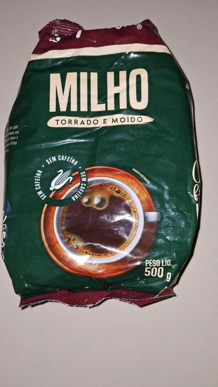 Milho torrado e moído superbom 