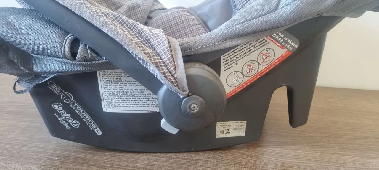 Bebê Conforto Burigotto Touring SE usado - Foto 2
