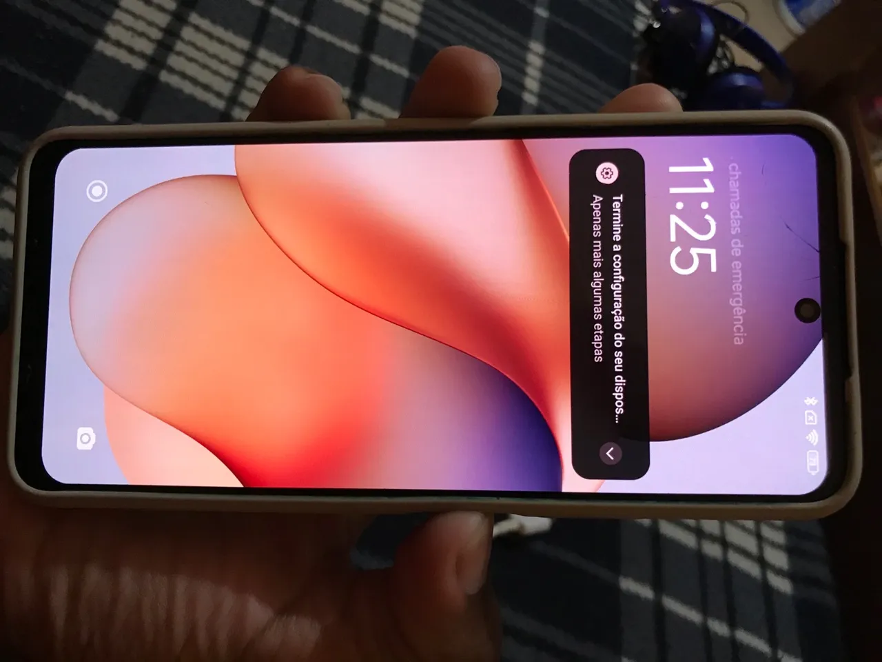 Vendo REDMI NOTE 12 com trinco fio de cabelo na tela