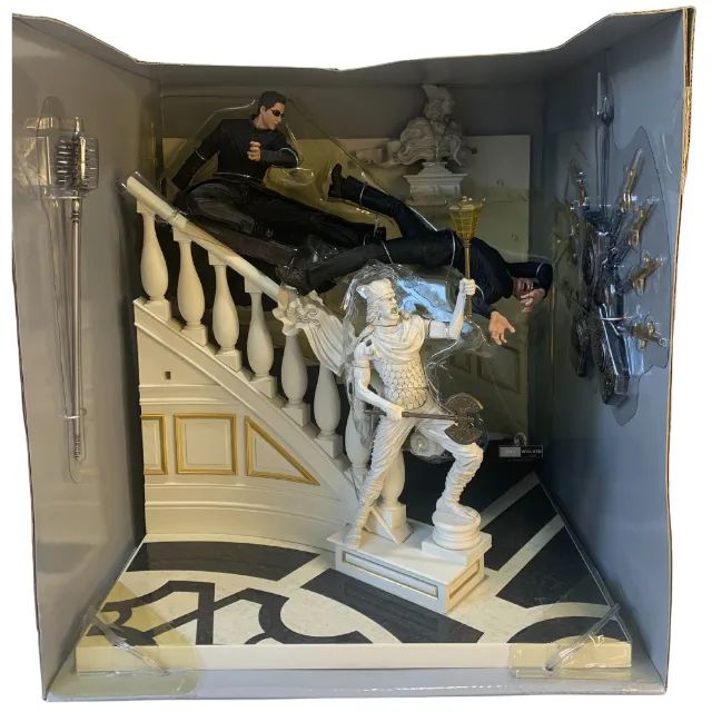 Neo In Chateau Scene Box Set - Matrix Reloaded Novo - Foto 3