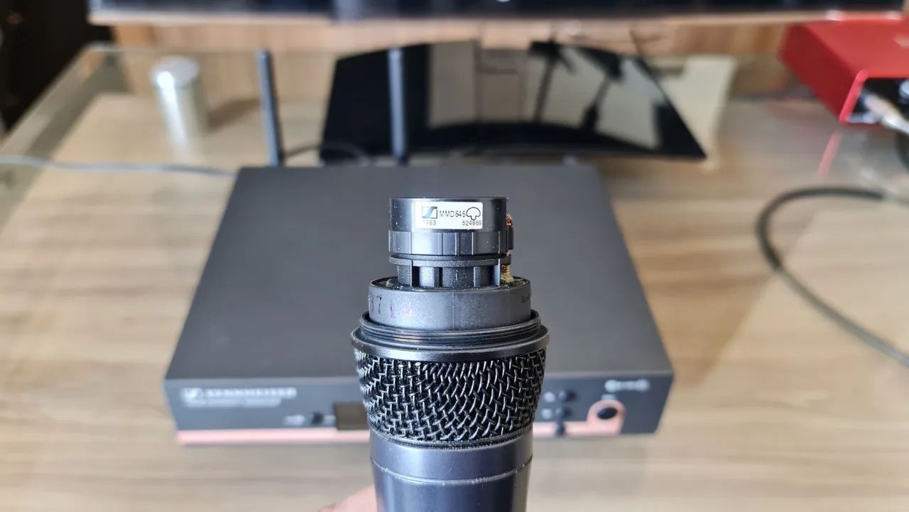 Microfone Sennheiser EW100 G3 + Receptor - Instrumentos musicais