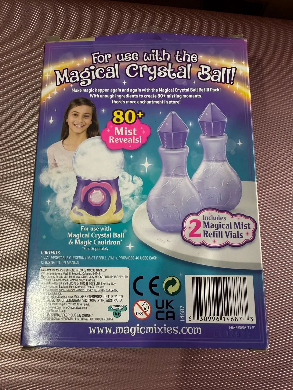 Magic mixies refil 80+ para bola de cristal - Foto 2