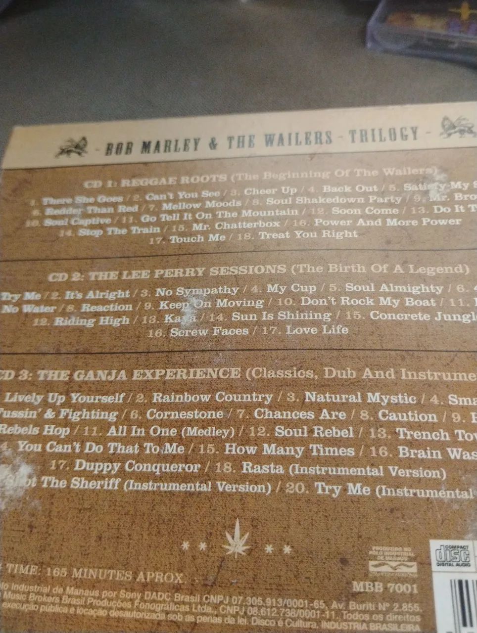 Cd Bob Marley Trilogy (cd triplo ) - Foto 5