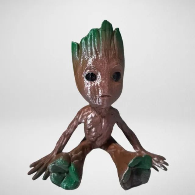 Vaso Baby Groot Sentado - Foto 4