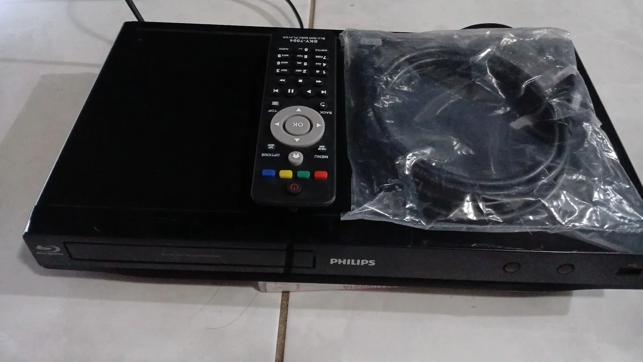 Blu-ray Player Philips SKY-7004 Completo