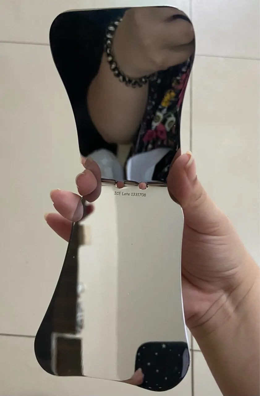 espelho para fotografia metálico intra oral