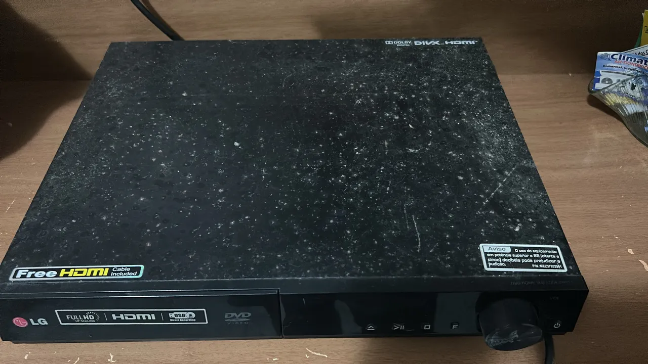 LG DVD Player Full HD com HDMI
