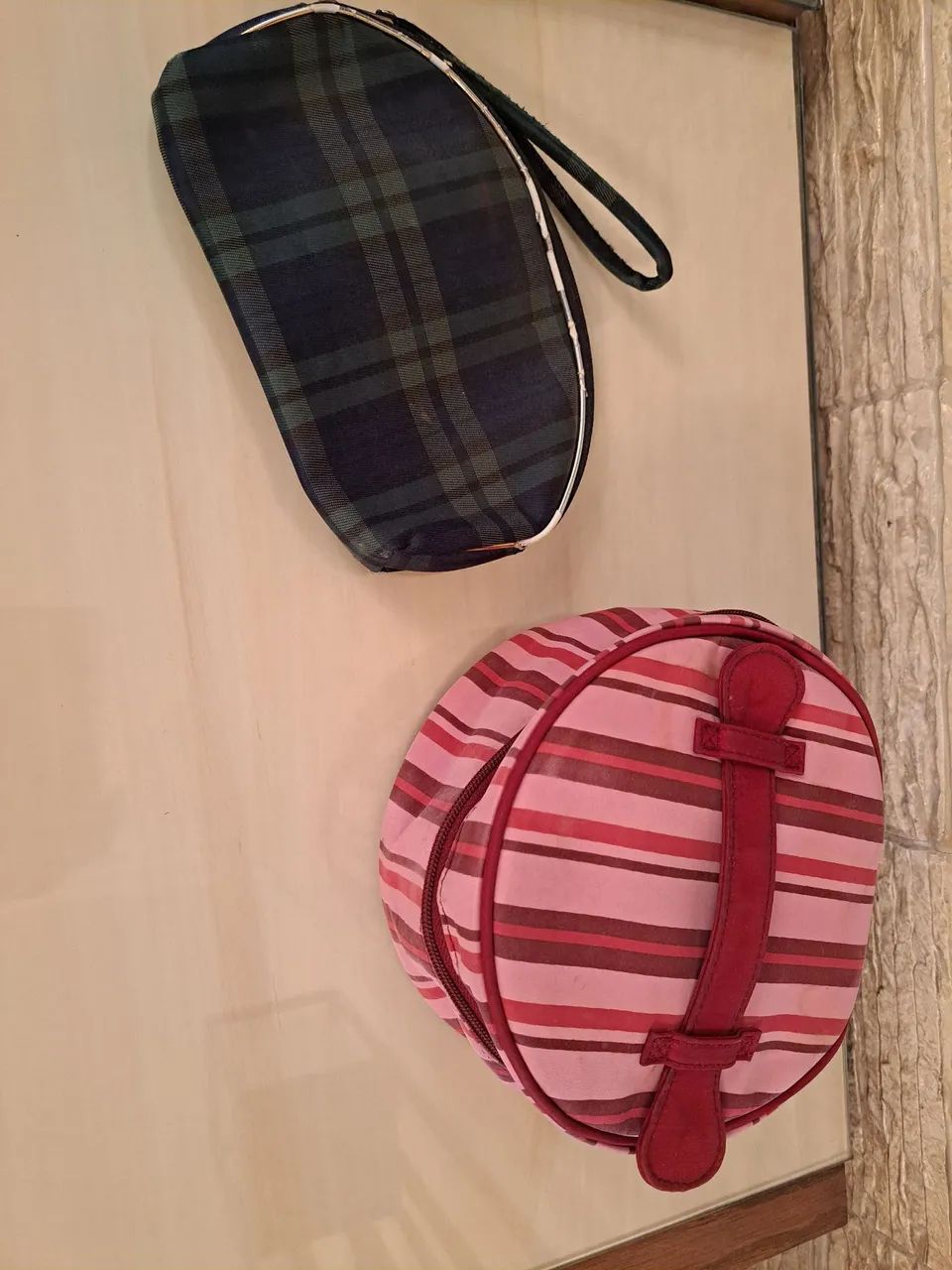 Necessaires vintage em tecido - Foto 4