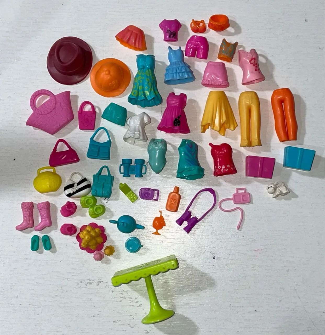 Lote Acessórios para Boneca Polly Pocket