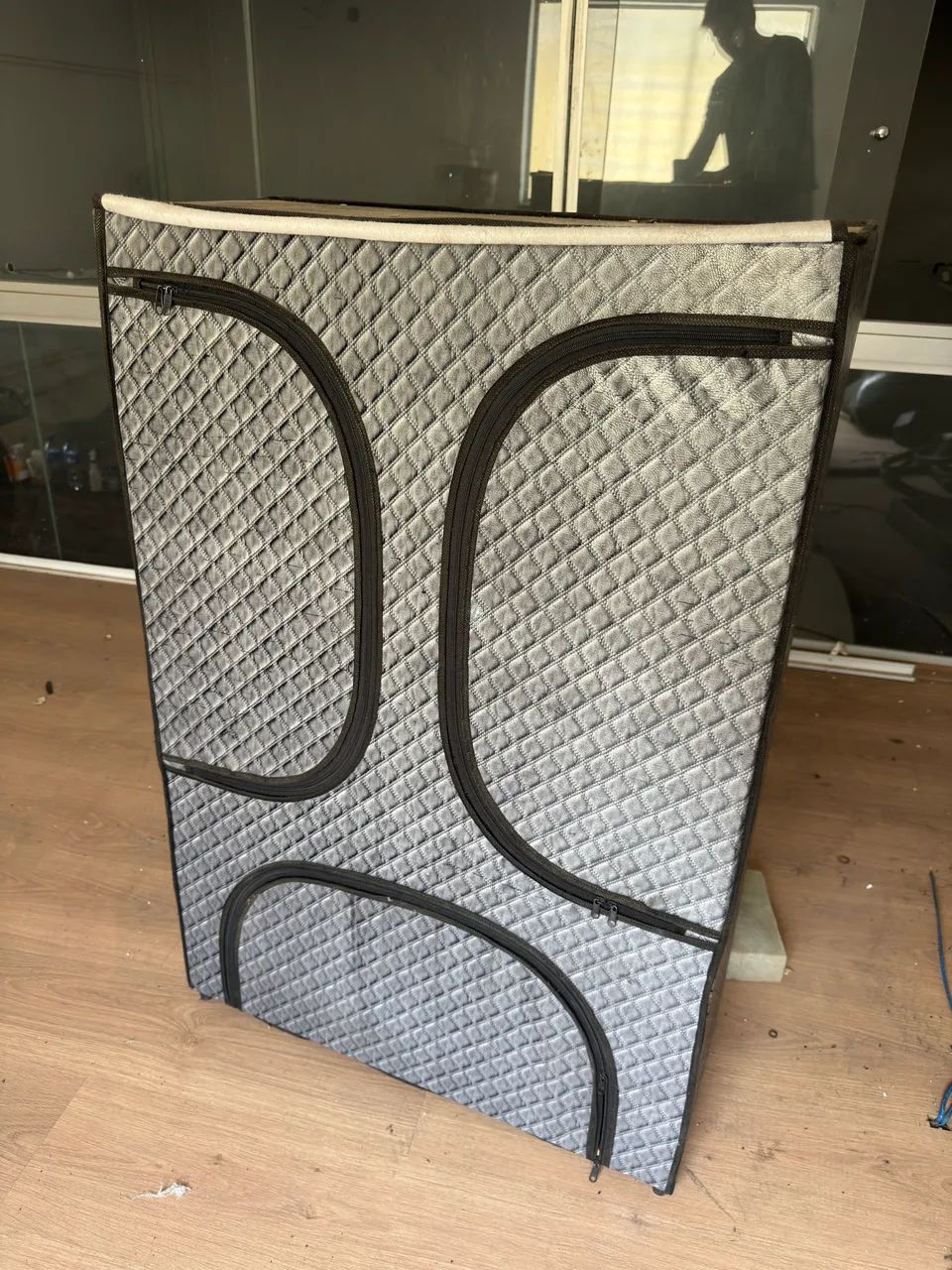 Sapateira zip 3 compartimentos 64673562586625124