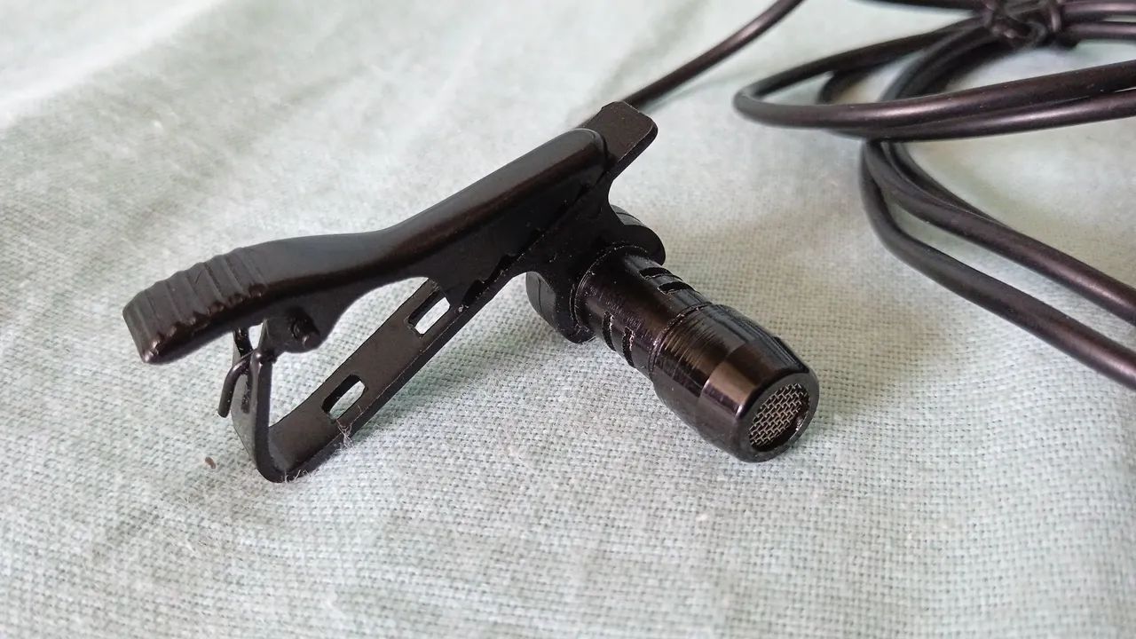 MICROFONE DE FERRO LAPELA - Foto 2