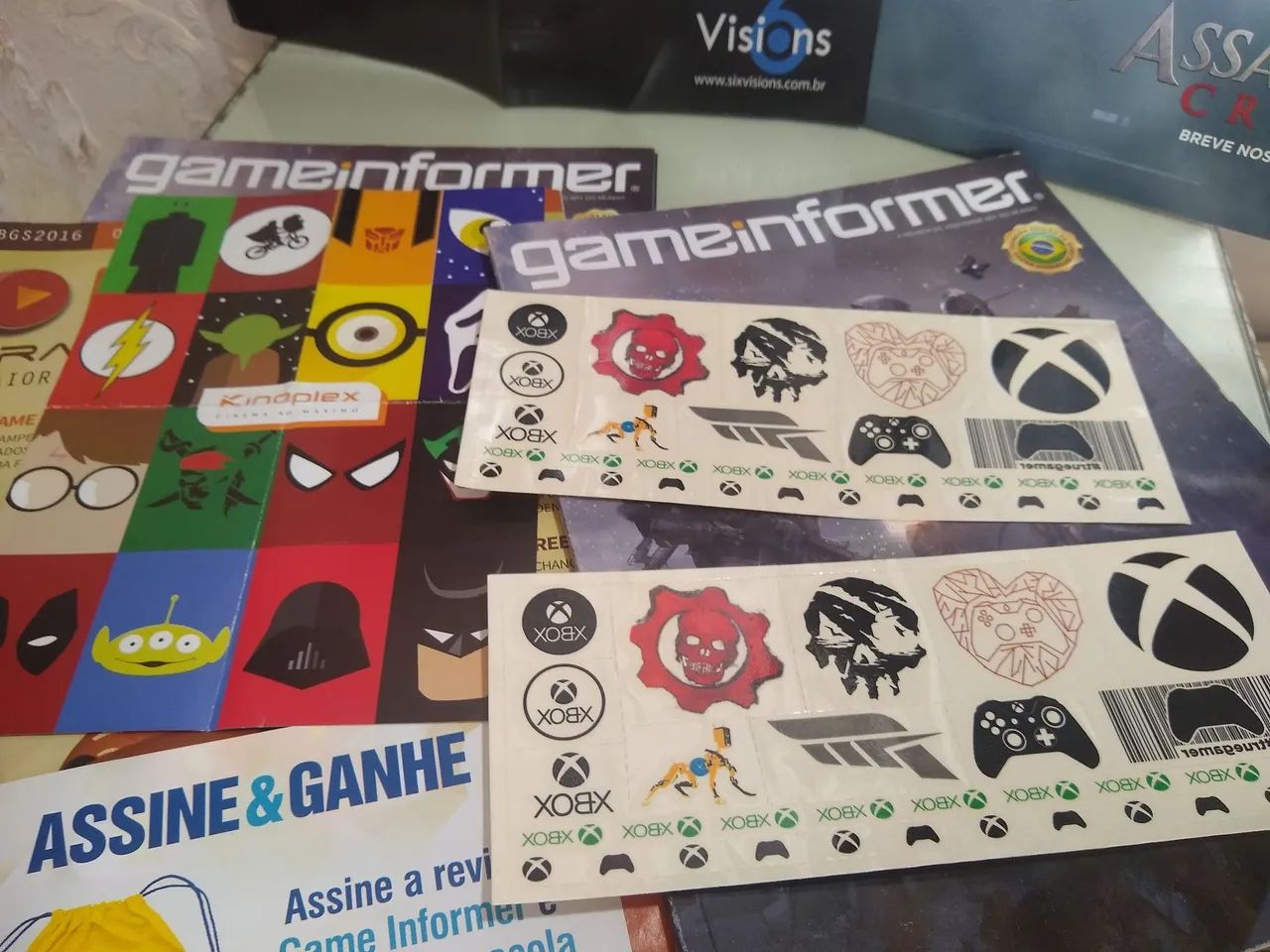 Revistas Game Informer - Brasil Game Show - Foto 4