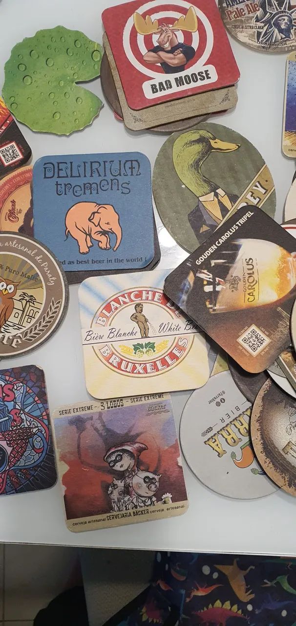 Coleção de Coasters de Cerveja + de 100 unidades - Foto 3