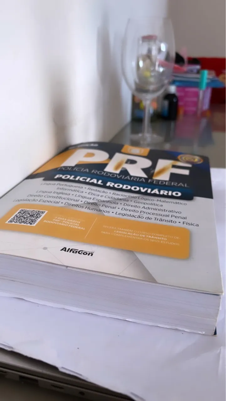 Livro Polícia Rodoviária Federal - AlfaCon