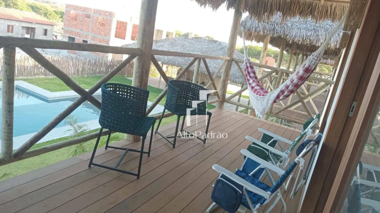 Chalé aconchegante para temporada Morro Branco, Cajueiro da Praia/PI