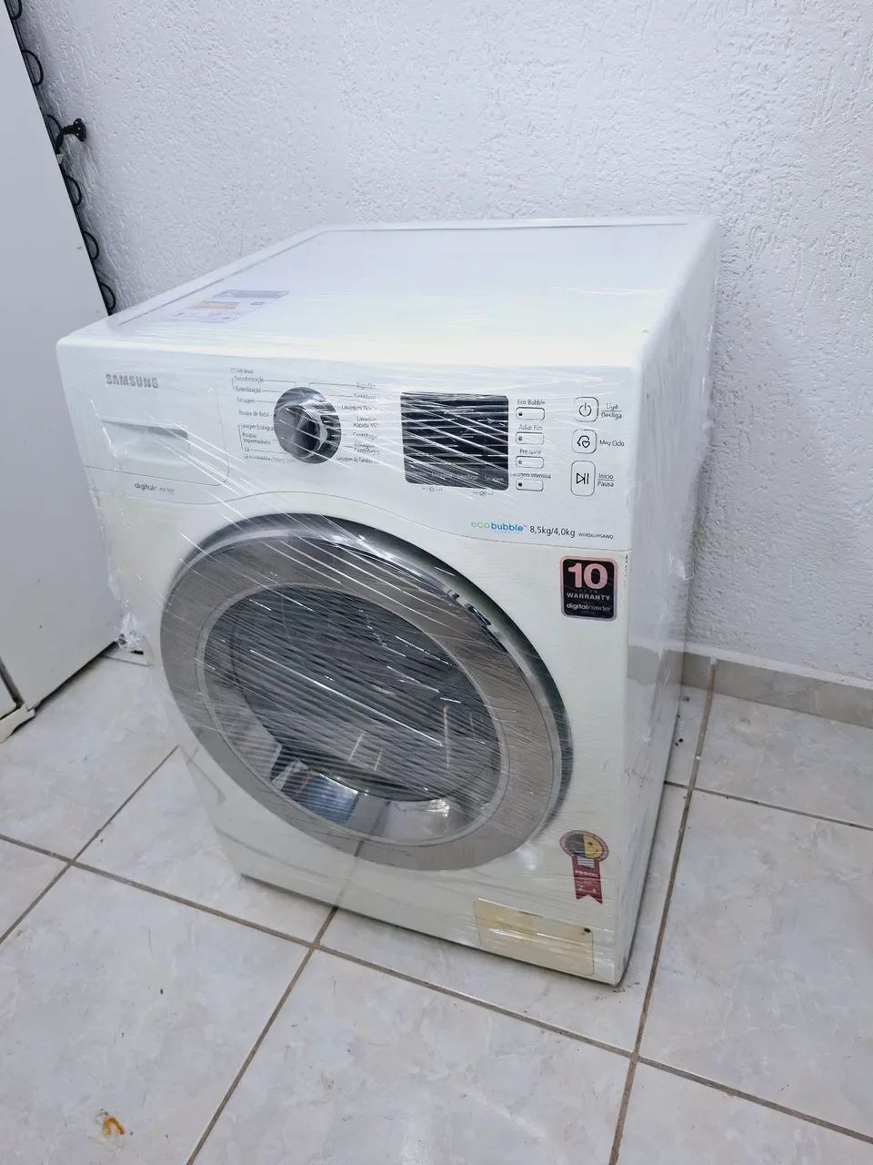 Lava e seca samsung eco bubble 8,5kg semi nova. - Foto 5