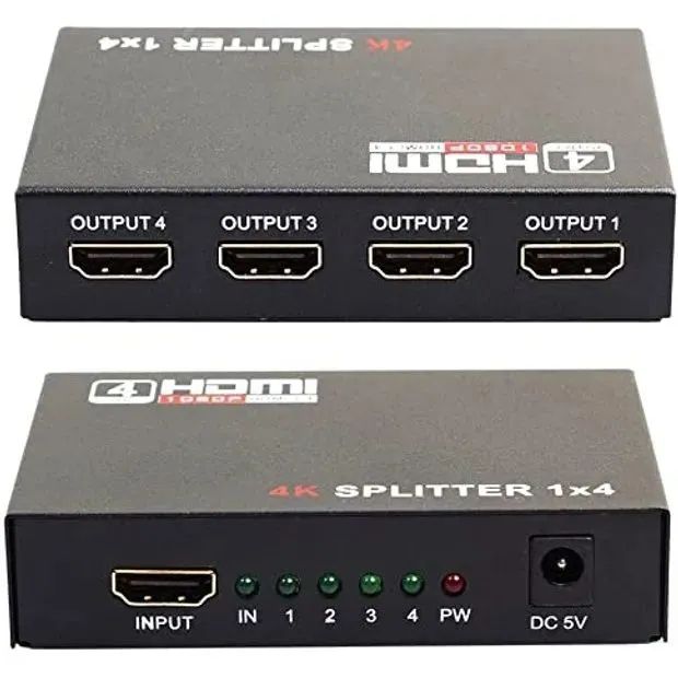 Splitter HDMI 1x4 1080P 3D 1.4 IT-BLUE LE-4134 - Foto 2