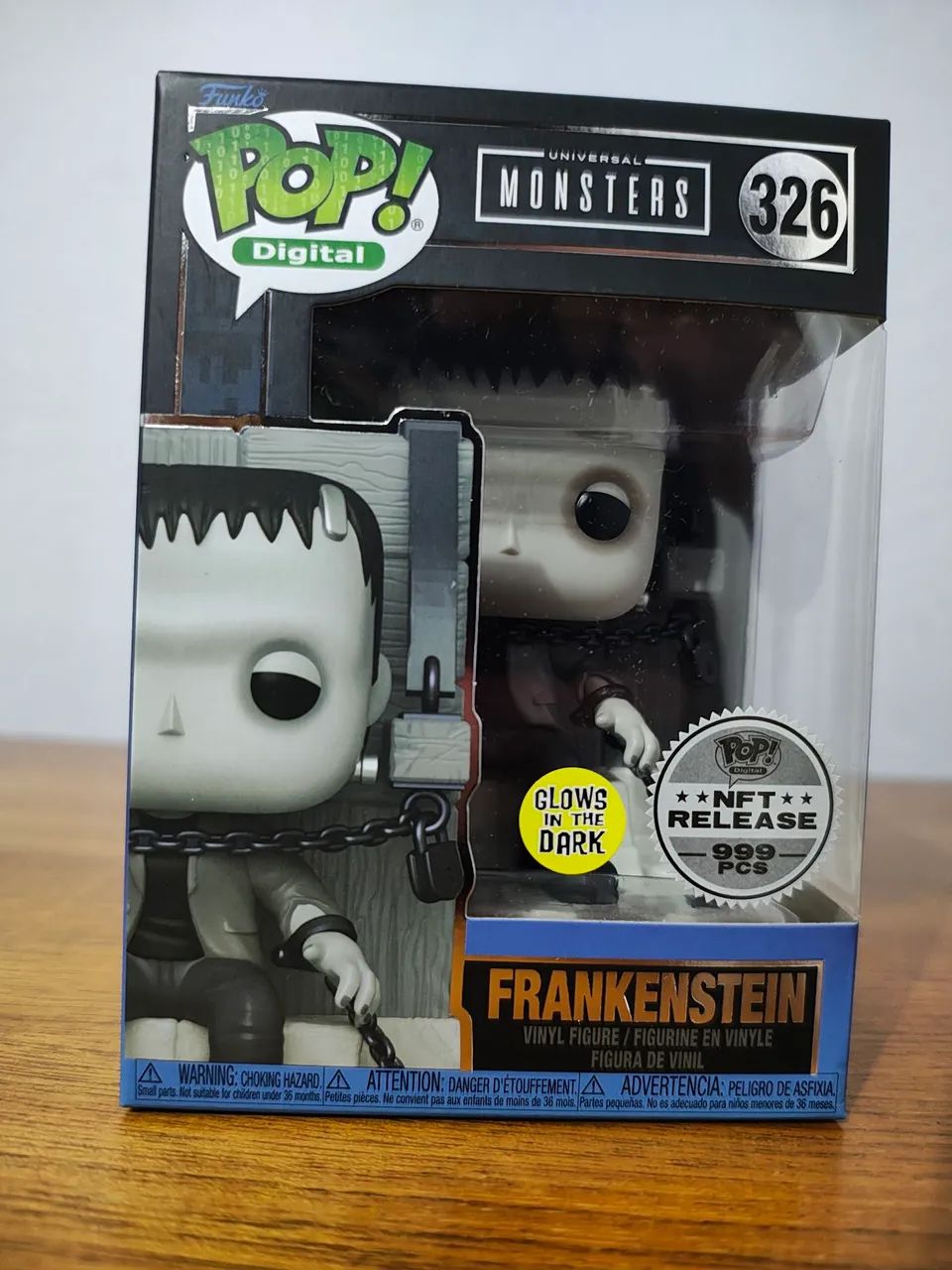 Funko Pop! Universal Monsters Frankenstein Exclusivo NFT