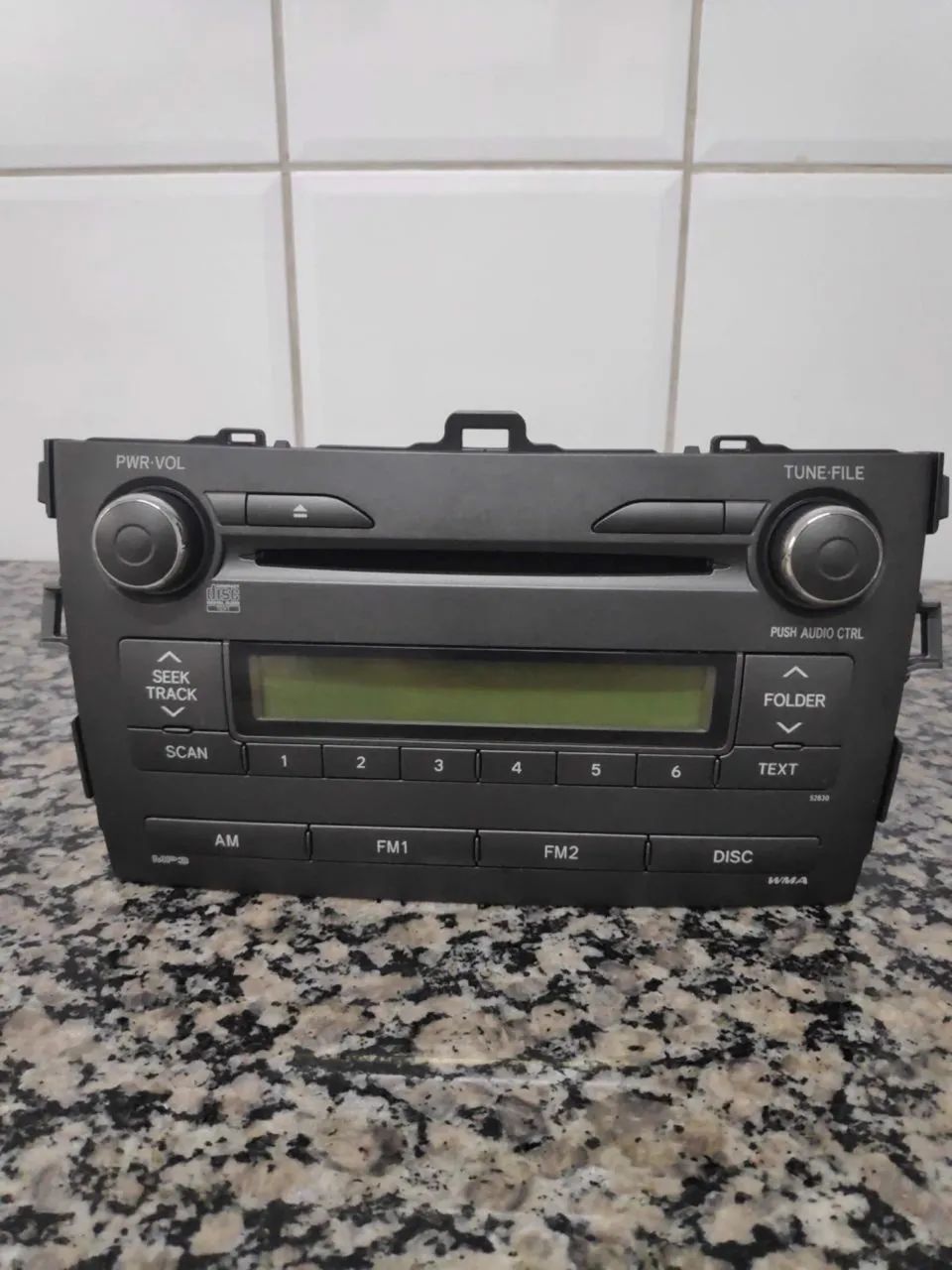 Rádio MP3 Toyota Corolla