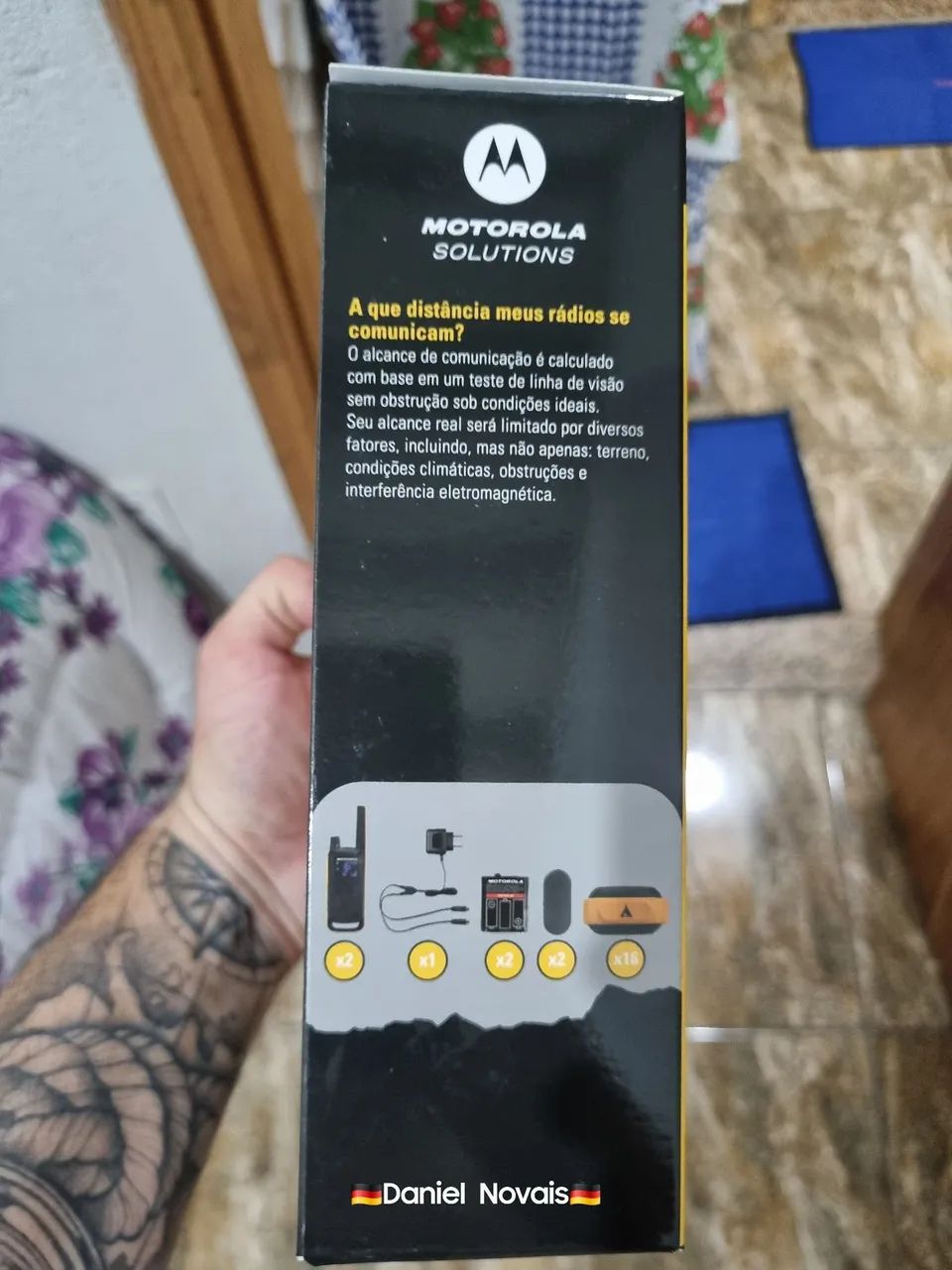 Walkie Talkie Motorola T470 - 2 rádios  - Foto 3
