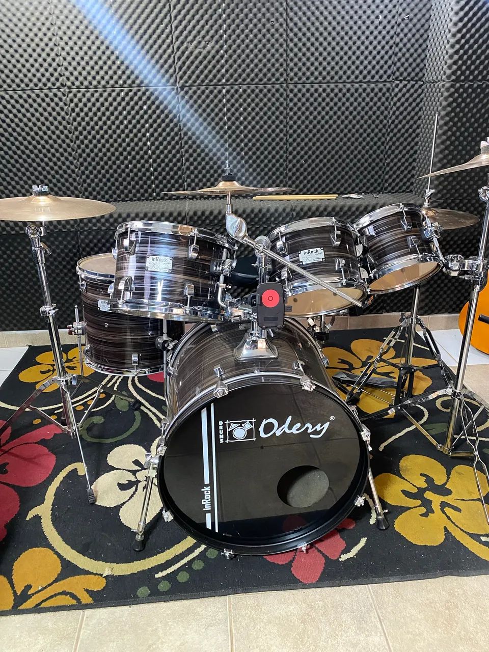 Bateria Odery Completa + Capas  - Foto 2