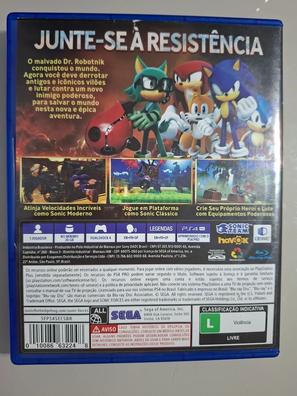 Sonic forces ps4 - Foto 2