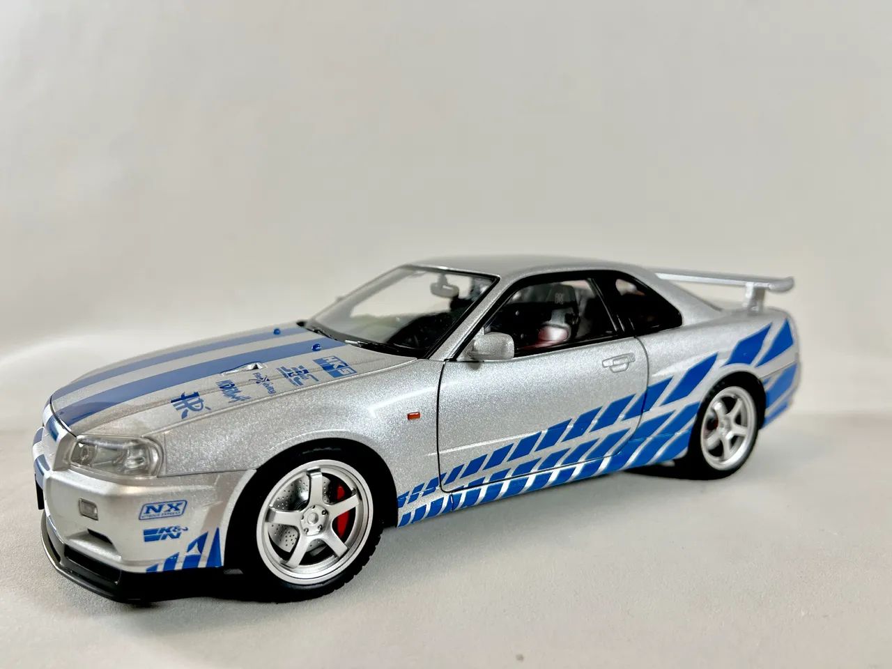 Miniatura Nissan Skyline GT-R Fast & Furious Escala 1:18 - Hobbies