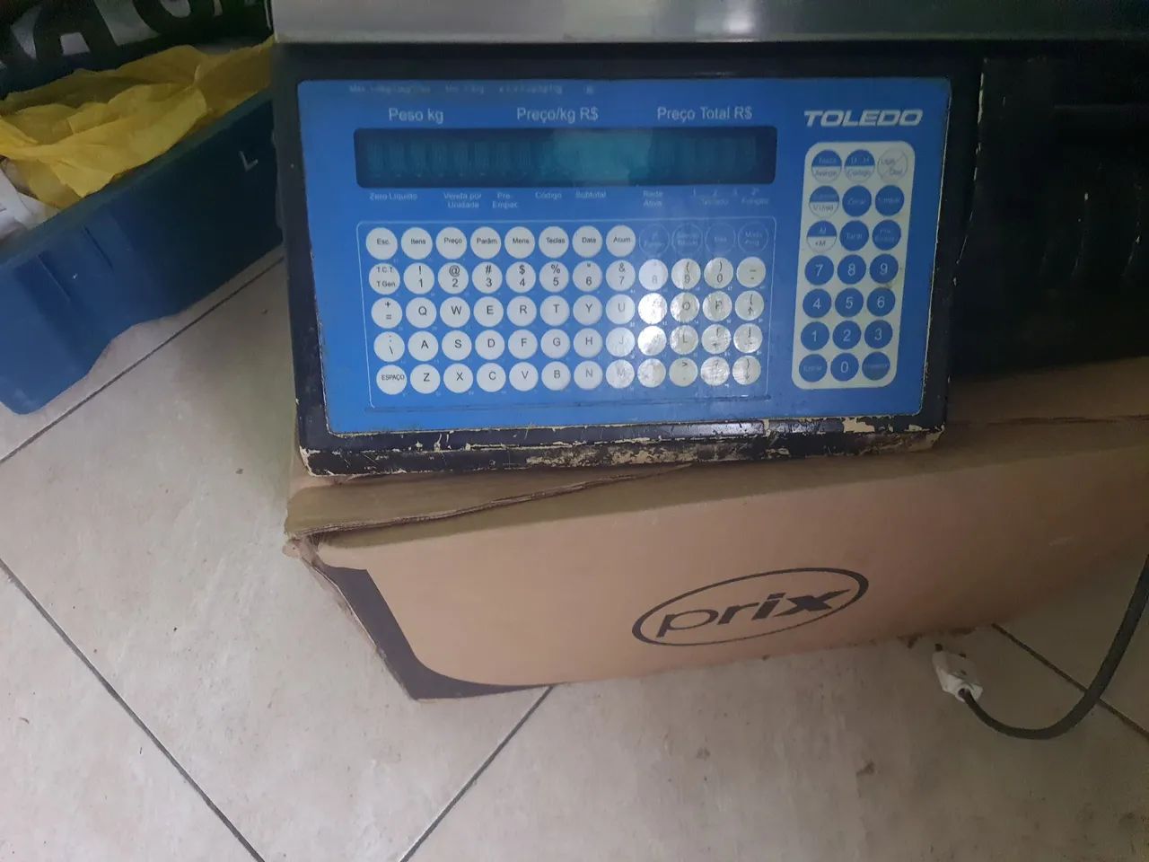 2 balança Toledo em perfeito funcionamento 