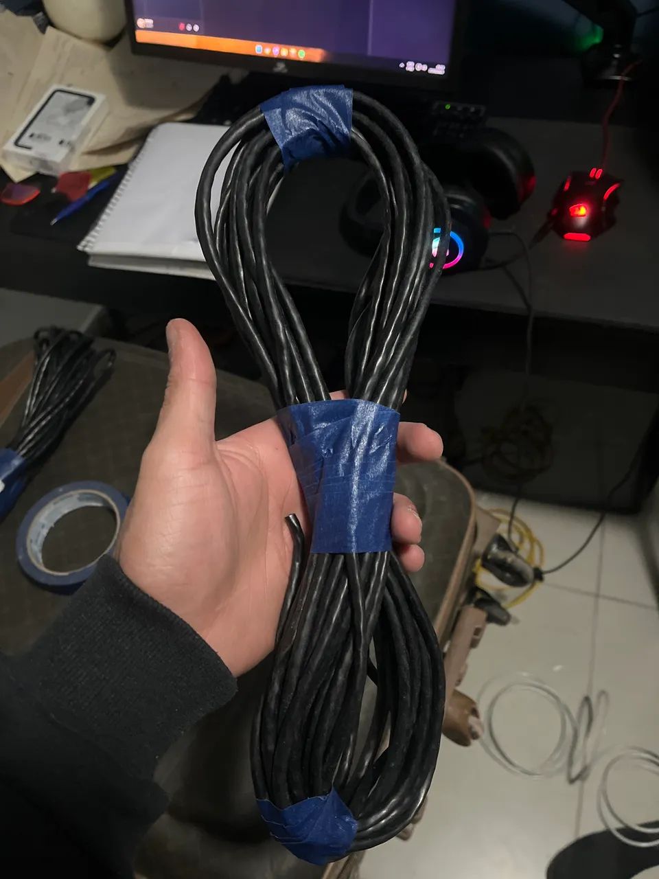 Cabo de rede 7 metros 