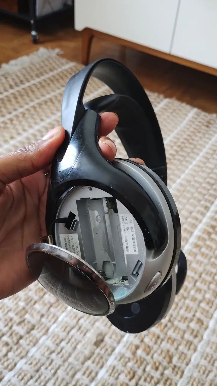 Fone de ouvido Panasonic japonês vintage  - Foto 3