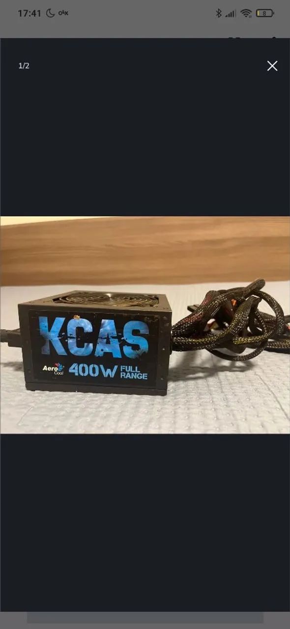 Fonte AeroCool Kcas 400w Full Range