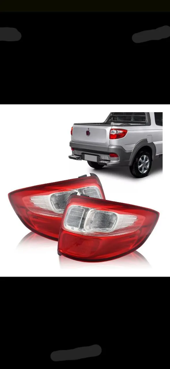 Lanterna Traseira Fiat Strada 2014/2015 Nova Geração usado