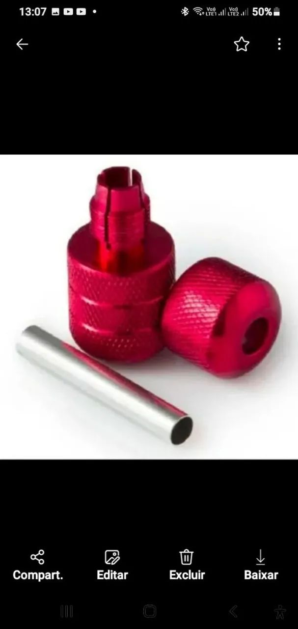 Kit Grip de alumínio + 11 biqueiras - Foto 5