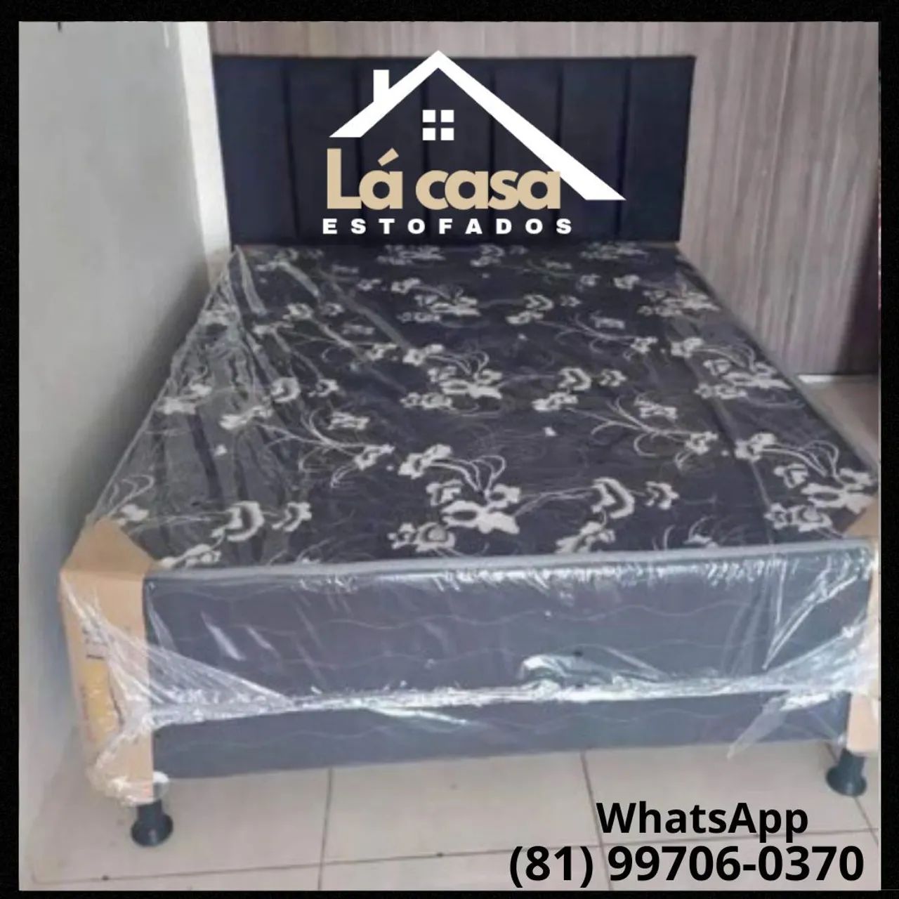 Cama box casal - Nova Lacrada com Garantia. - Foto 5