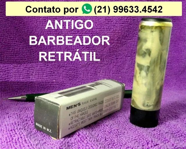 Antigo barbeador retrátil. - Foto 2