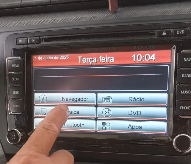 SOM,TV,DVD,MP3,PEN-DRIVE. ORIGINAL DO GOL, SEVE PARA AMAROK, GOL, GOLF, E SAVEIRO.