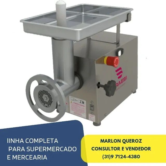 Moedor de Carne Boca 10 Braesi Bivolt