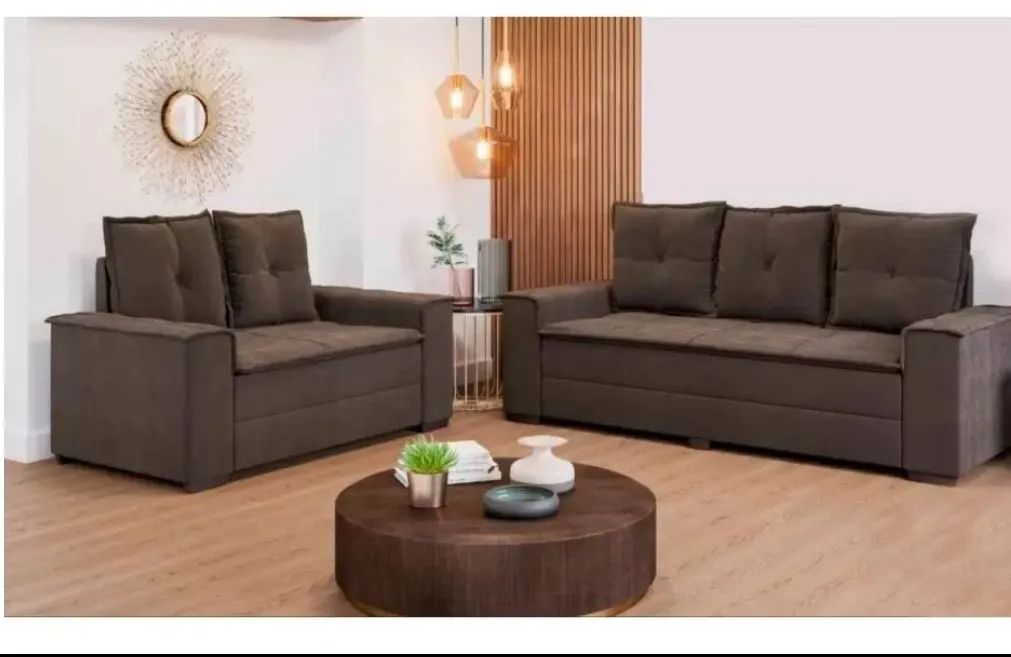 Sofá 2x3 lugares  - Foto 2