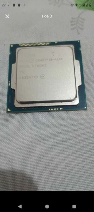  Processador i3-4170 3,70 GHz<br>50 reais