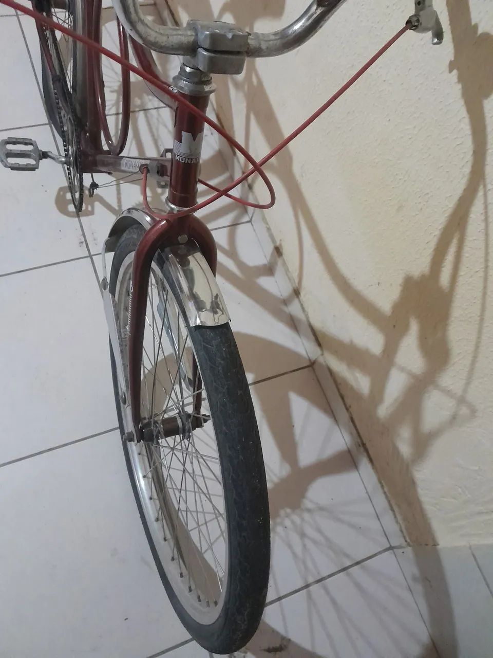 Bicicleta Monark antiga - Foto 4