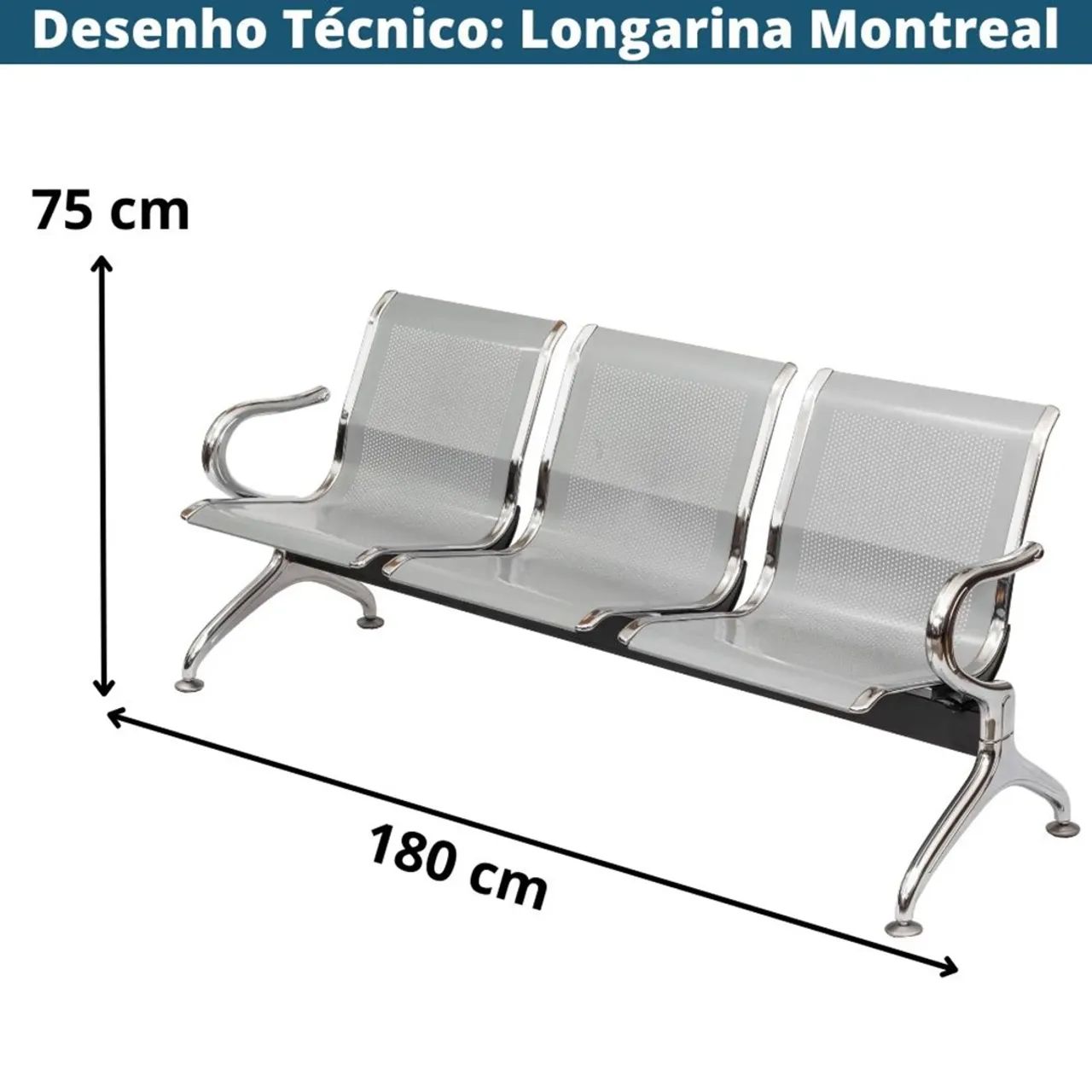 Longarina aeroporto para Espera - 3 Lugares