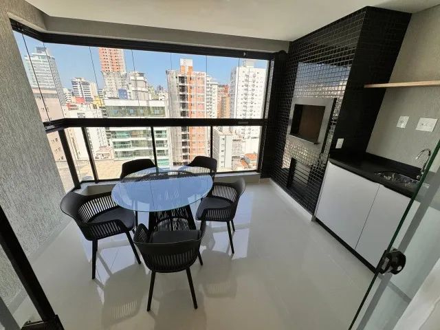locação com vista mar 3 suites aluguel anual mobiliado no Zurick na meia praia Itapema  - Foto 3