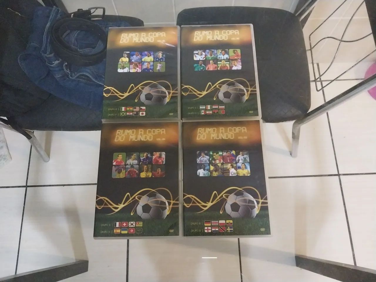 Coleção de DVDs de Futebol (veja as outras fotos) - Foto 2