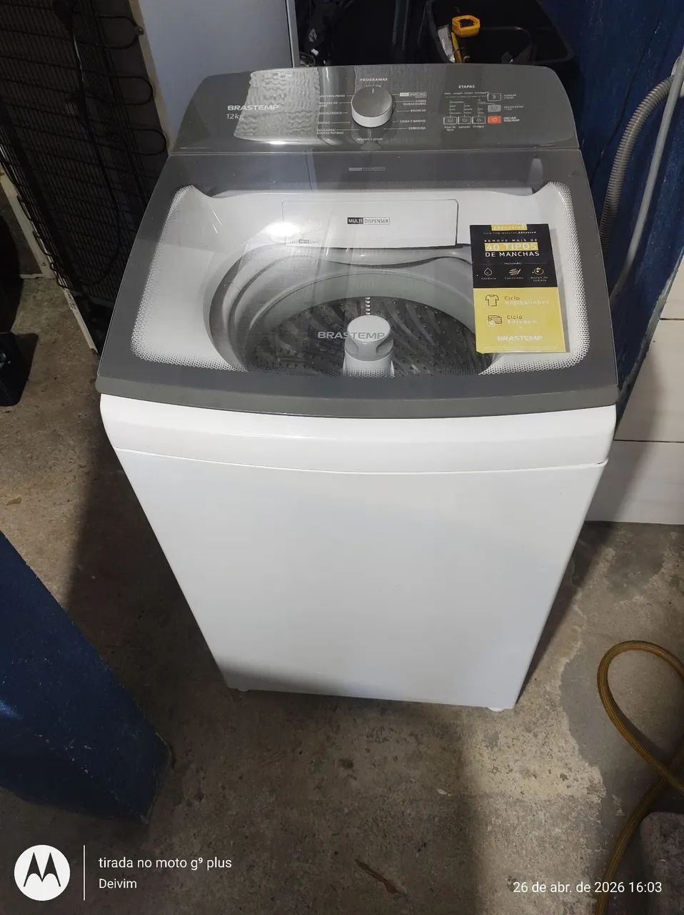 Máquina de lavar Brastemp 12kg