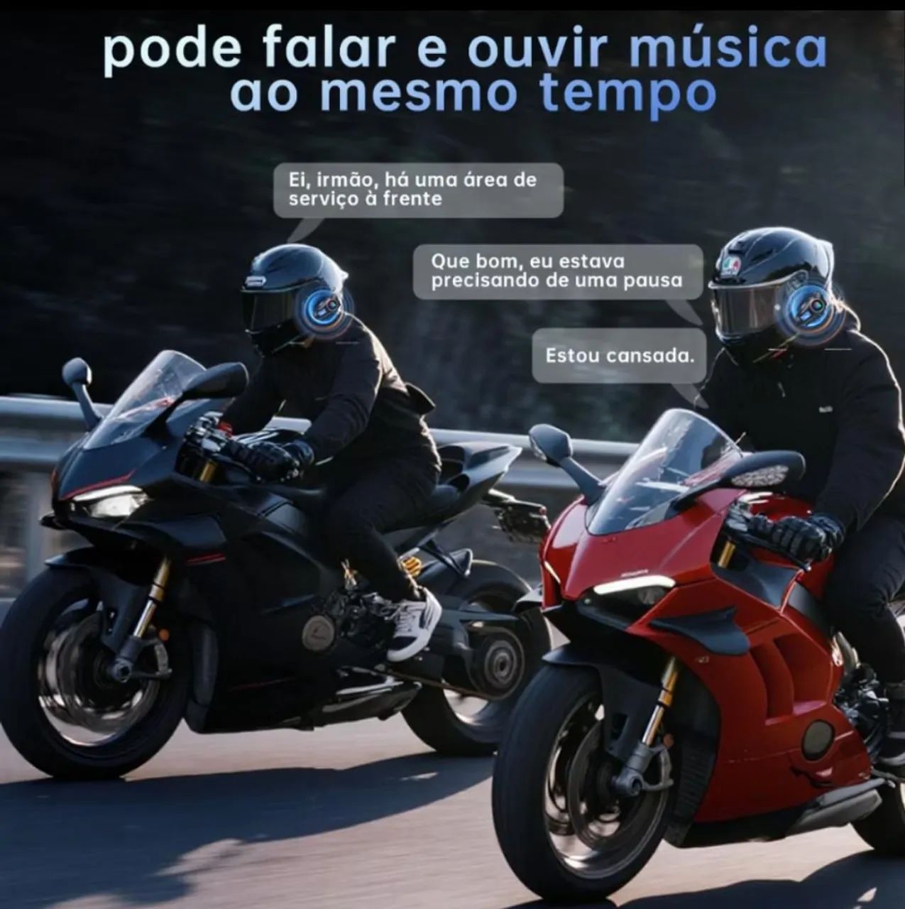 Intercomunicador para capacete  - Foto 4