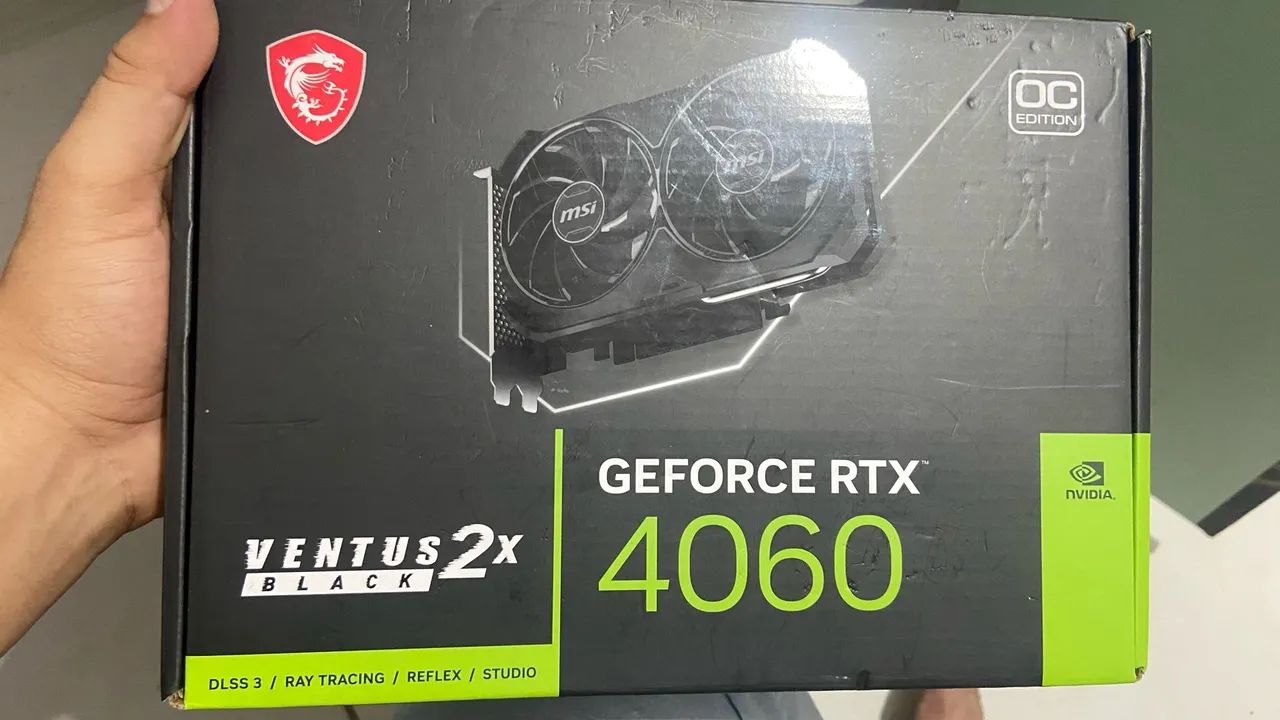 Placa de vídeo RTX 4060 8gb Troco em iPhone