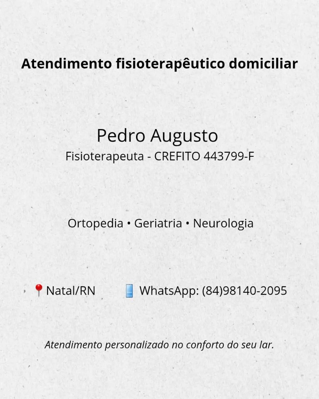 Fisioterapia Domiciliar