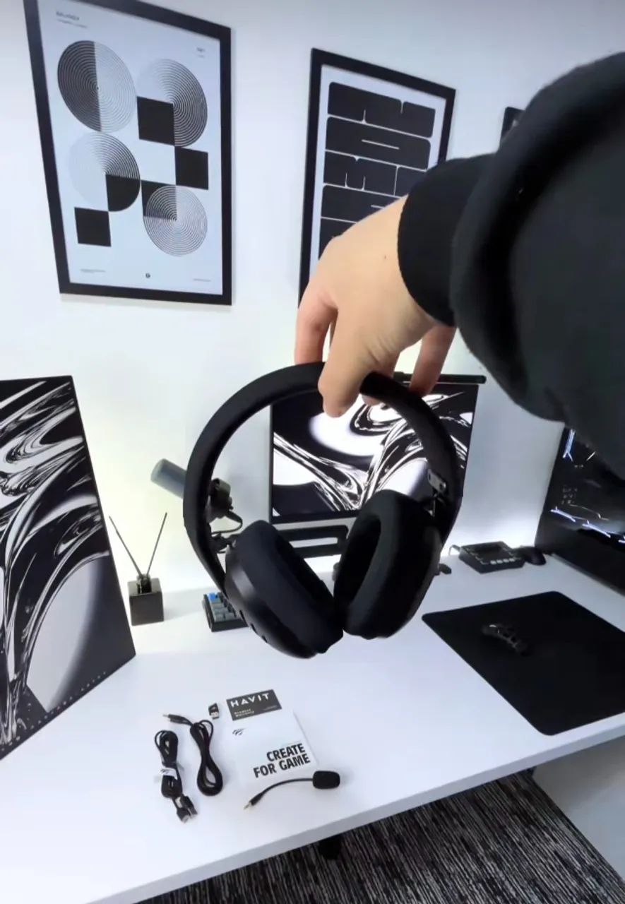 Headset Havit Fuxi H3 - Foto 2