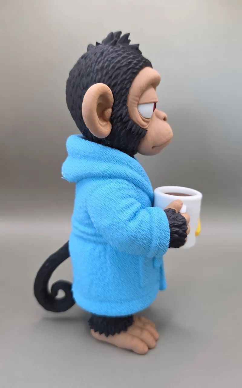 Macaco com Sono em Impressão 3D - Foto 2