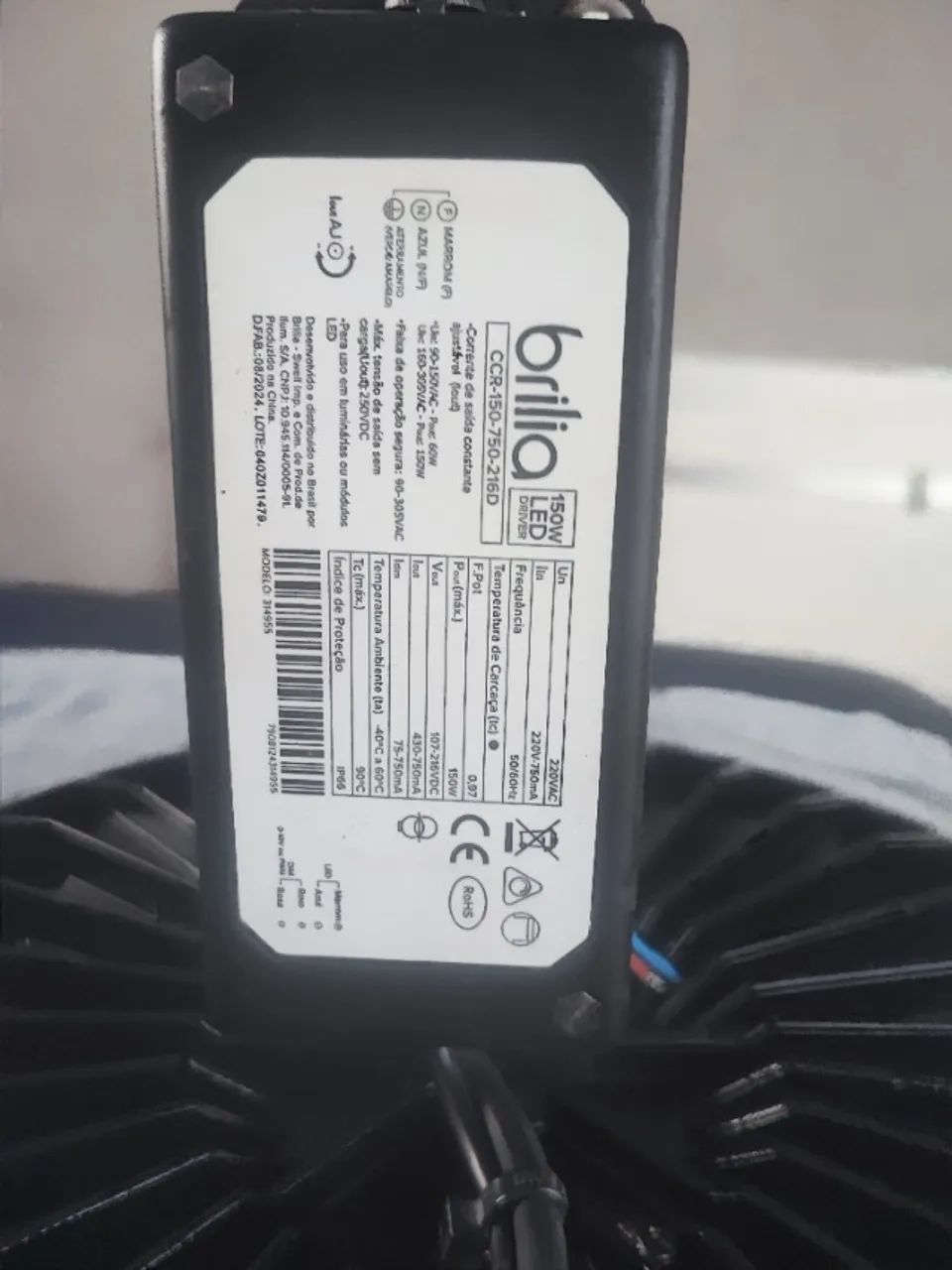 Luminária High Bay 150W - Lasled - Foto 5
